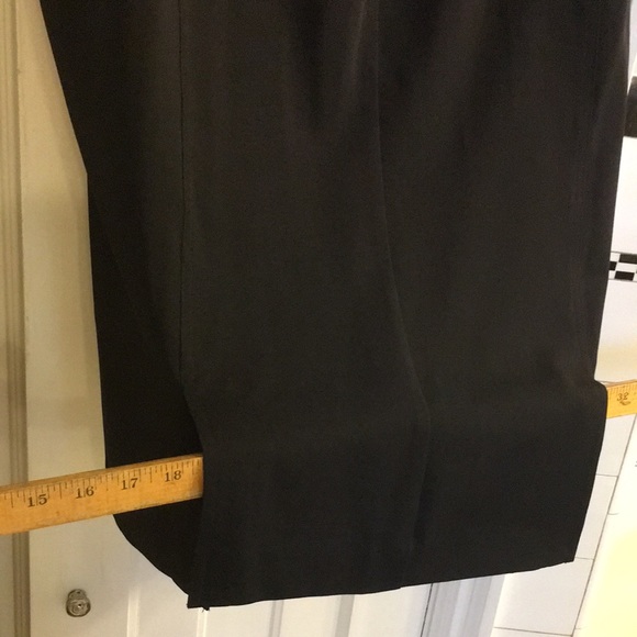 Maggie Barnes Black Midi Straight Skirt, 26W - Picture 5 of 9